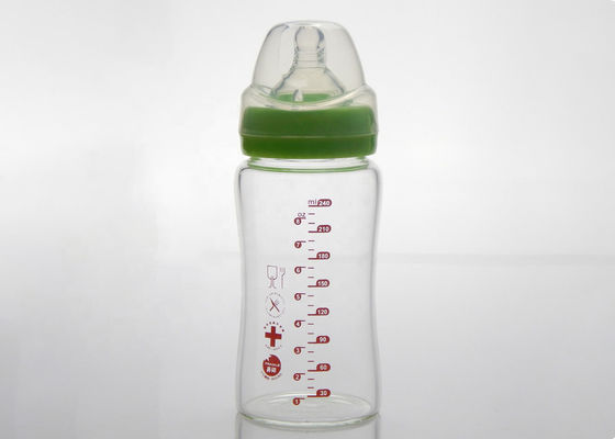 Bình thủy tinh Borosilicate 240ml cho bé