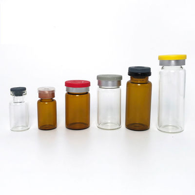 Chai thủy tinh màu hổ phách Nonsterile Pharmaceutical 20CC ND11