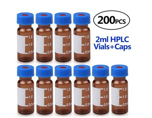 Bình phẳng 1,5ml HPLC Low Borosilicate lọ thủy tinh