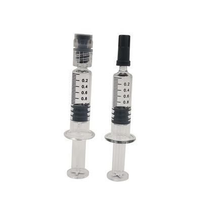 Đầu Luer Plunger Cotton 0,5ml Ống tiêm thủy tinh Borosilicate