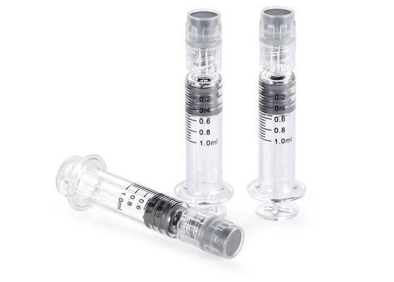 Bơm kim loại bơm dầu 50ml Ống tiêm tai thủy tinh có khóa Luer