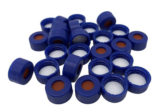 Mẫu huyết thanh phòng thí nghiệm thủy lực Chai 13mm Lọ đỏ Septa