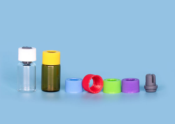 Thuốc thử Nắp nhôm XHPHAPACK Lọ hóa học có ren 3ml