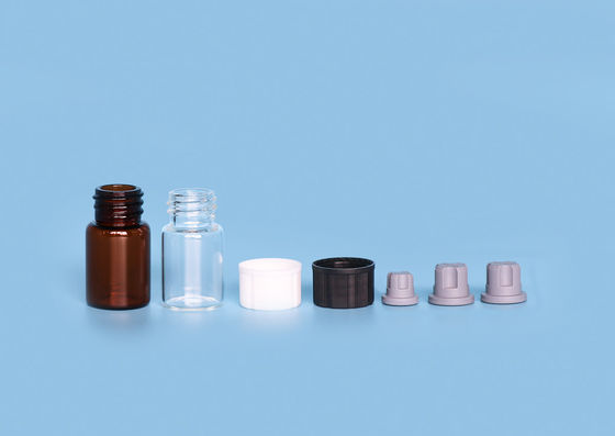 Dập nóng Vít borosilicate 2ml Lọ đựng mẫu thủy tinh 12mm
