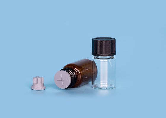 Dập nóng Vít borosilicate 2ml Lọ đựng mẫu thủy tinh 12mm