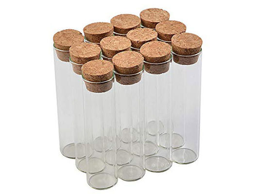 Ống thử nghiệm thủy tinh Borosilicate có đáy phẳng OD40 250mm